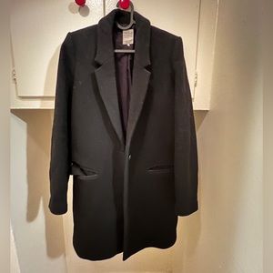 Zara fitted wool coat